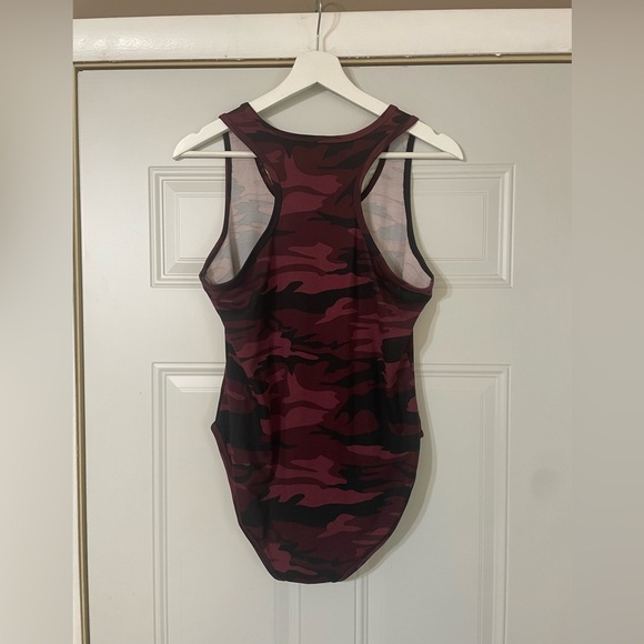 NEW Zenana Camouflage Racerback Bodysuit size XL - Picture 5 of 7